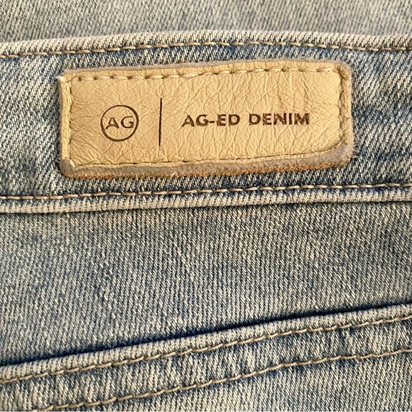 AG Adriano Goldschmied The Prima Crop Cigarette Crop AG-ED Denim Jeans Size 26 - Picture 5 of 8